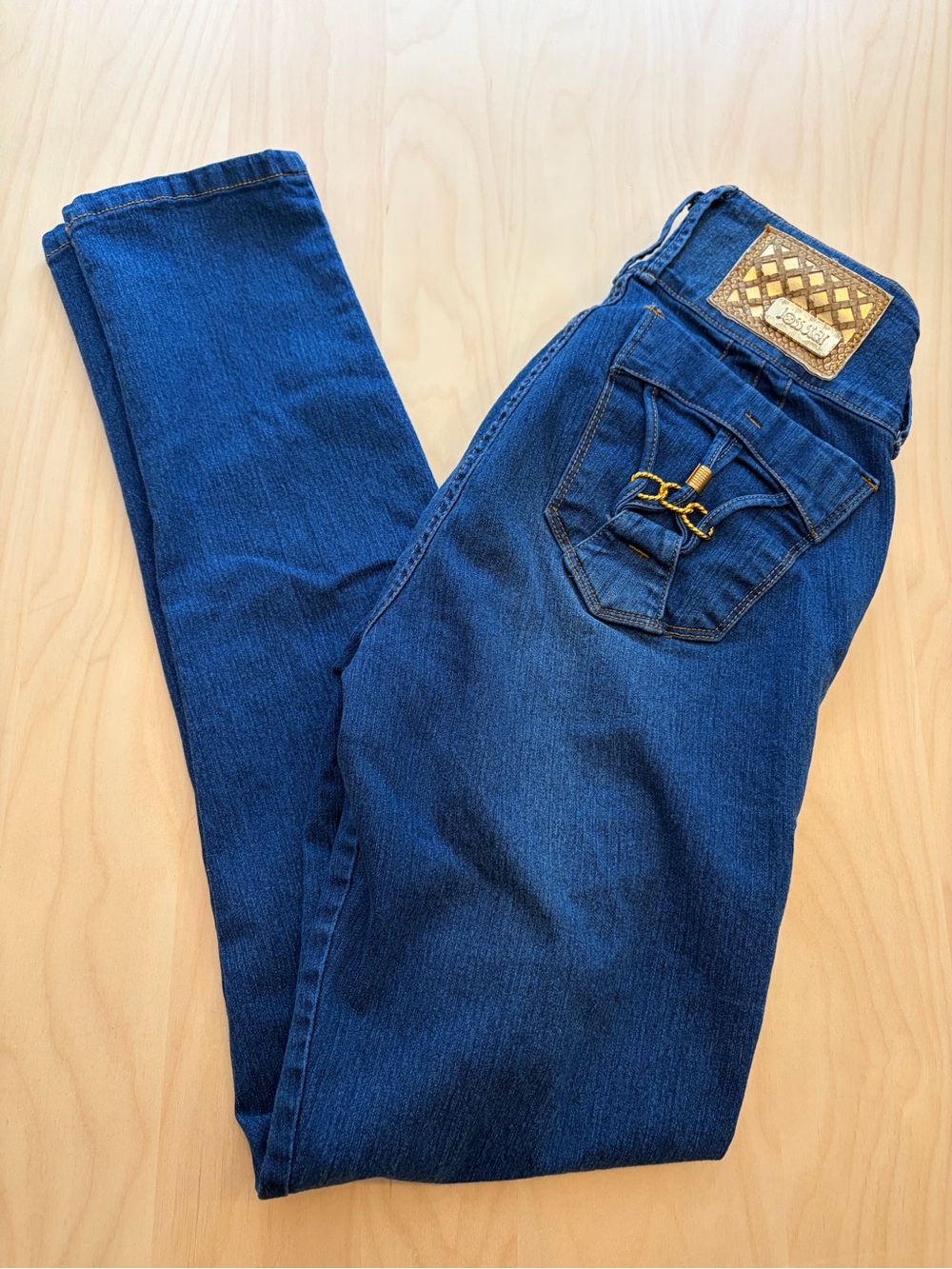 Joss Star Blue Jeans Stretch Sz 7
